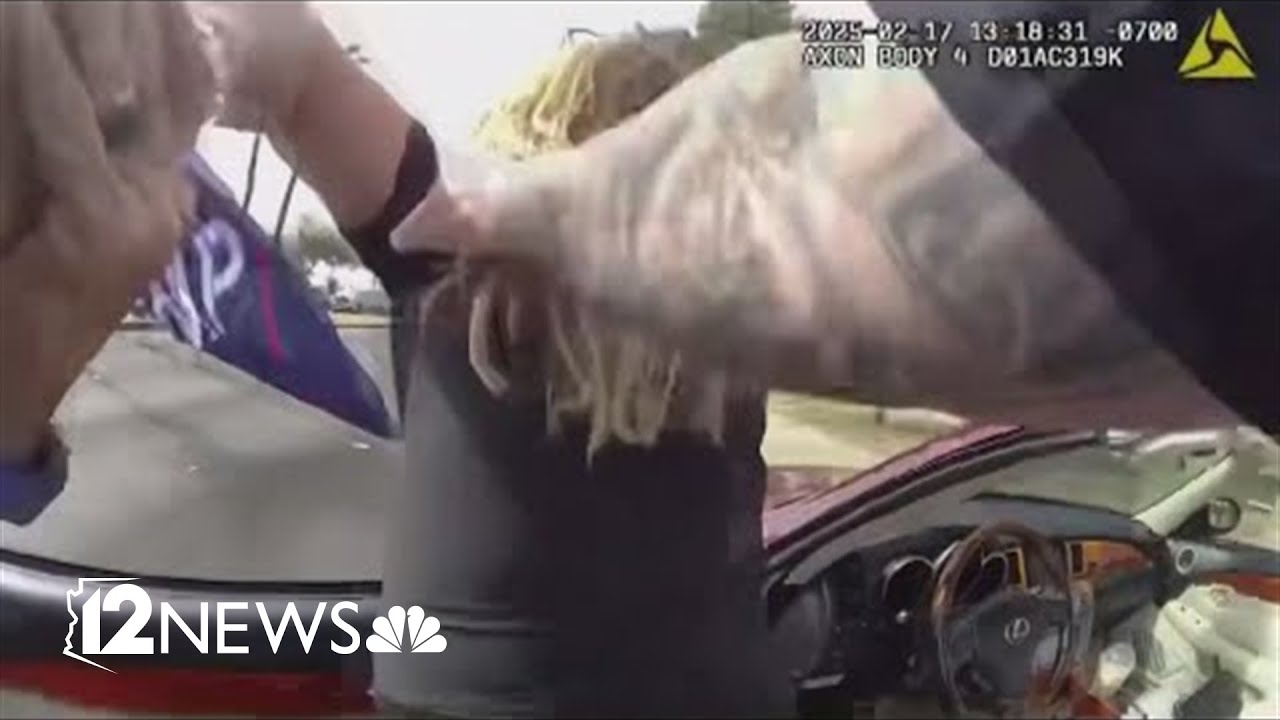 Video released of Surprise police officer tackling woman