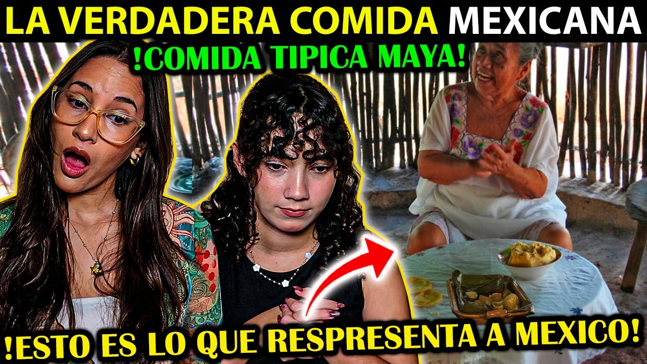 CUBANAS REACCIONAN a la COCINA ancestral MAYA más ANTIGUA 🇲🇽 🤤