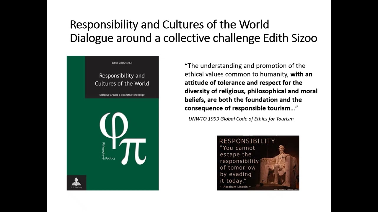 Bible-Based Tourism Education and Responsible Tourism                          Ethical Foundations