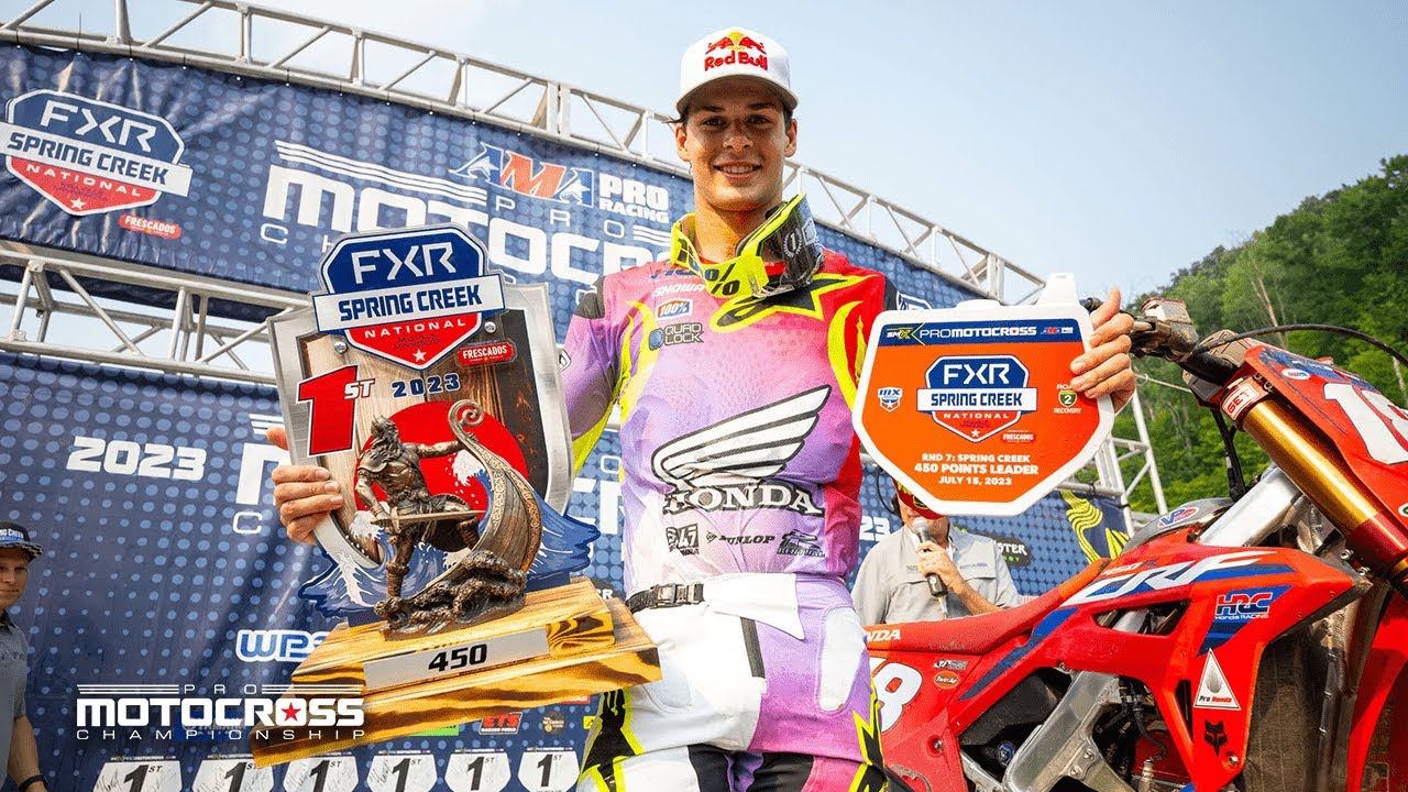 Pro Motocross 450 Class Highlights | Spring Creek National 2023