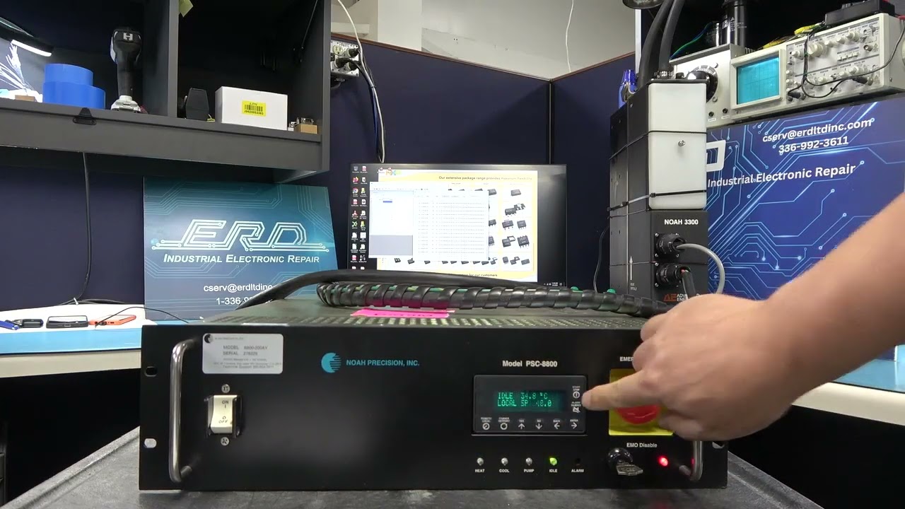 071624005 Noah Precision llc psc 8800 200ay Repaired by ERD