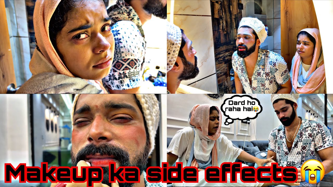 Makeup ka side effects || prank on Haifa || Haifa’s vlog || Abresh khan || 24 days 24 gift 🎁