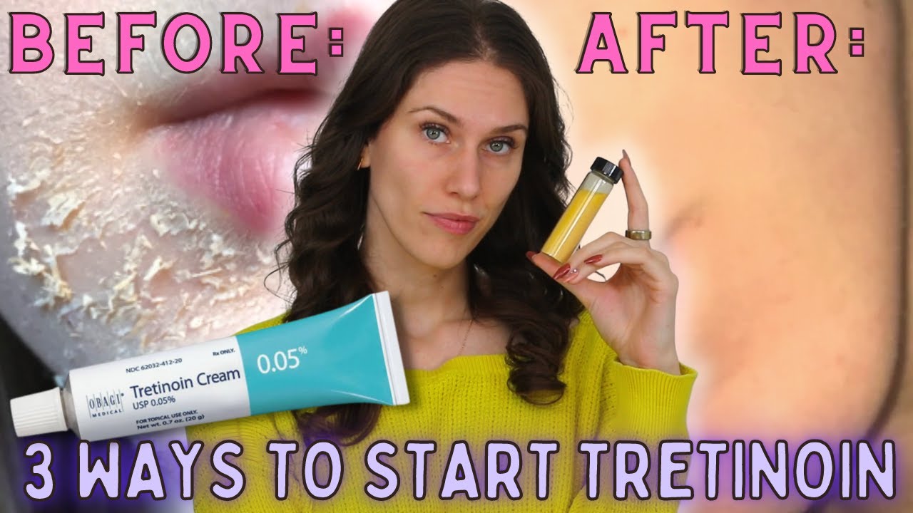3 Ways To Start Tretinoin Without Irritation - How To Start Retinoids Without Irritation & Peeling