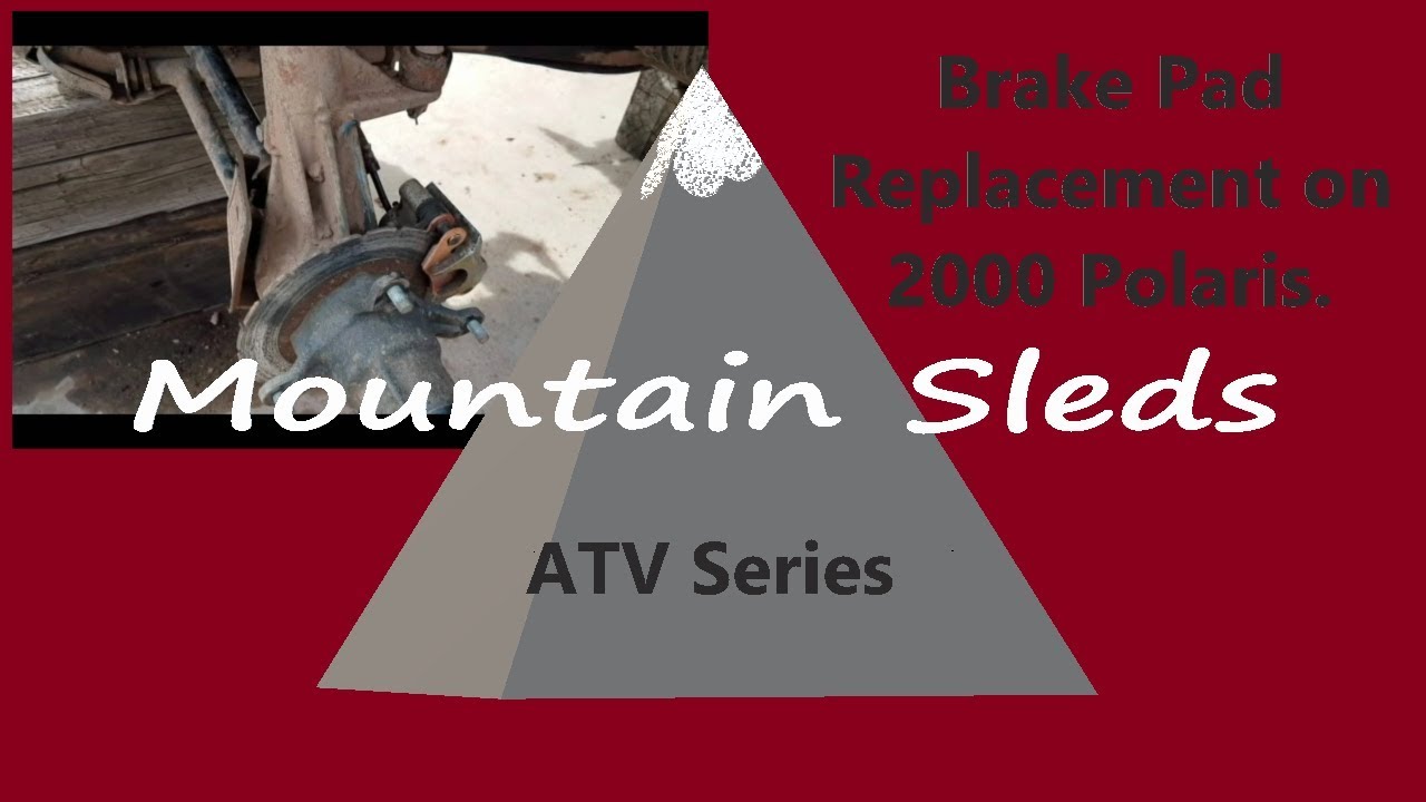 Polaris ATV Brake Pad Replacement.