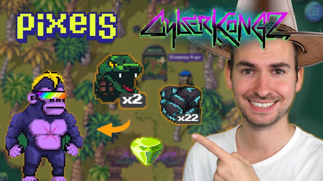 Pixels x Cyberkongz - Kongium, Jumebara & Mambikara Sword | Part 1 deutsch