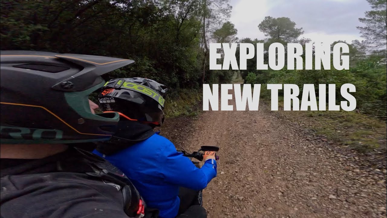 Exploring wild trails on the Surron⚡️| with @pazos_mtb