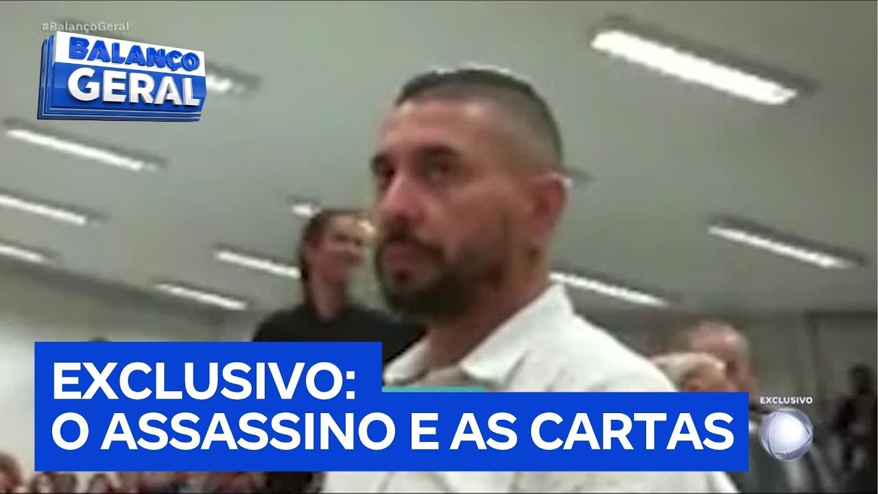 Exclusivo: Balanço Geral tem acesso às cartas escritas por assassino do jogador Daniel na prisão
