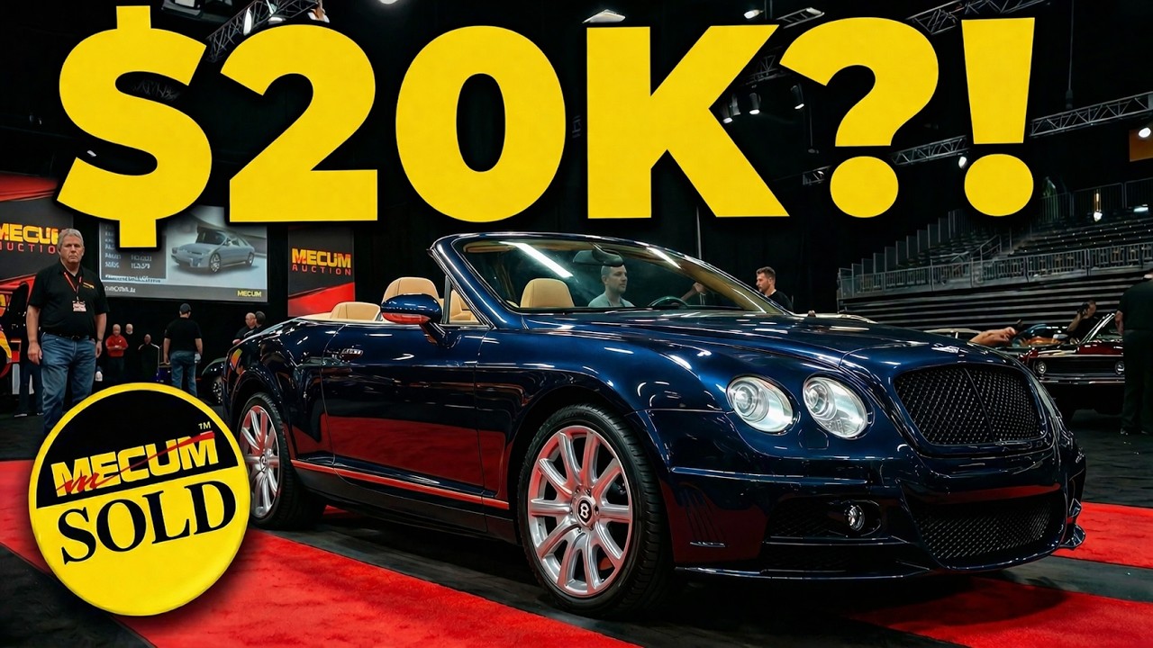 Автомобили за 20 000 долларов в аукционном доме Mecum Glendale&hellip; Это мошенничество?