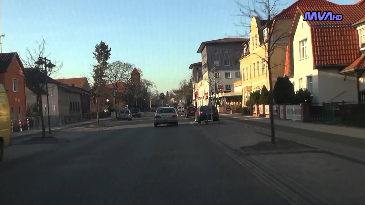 Fahrt von Bad Saarow nach Fürstenwalde