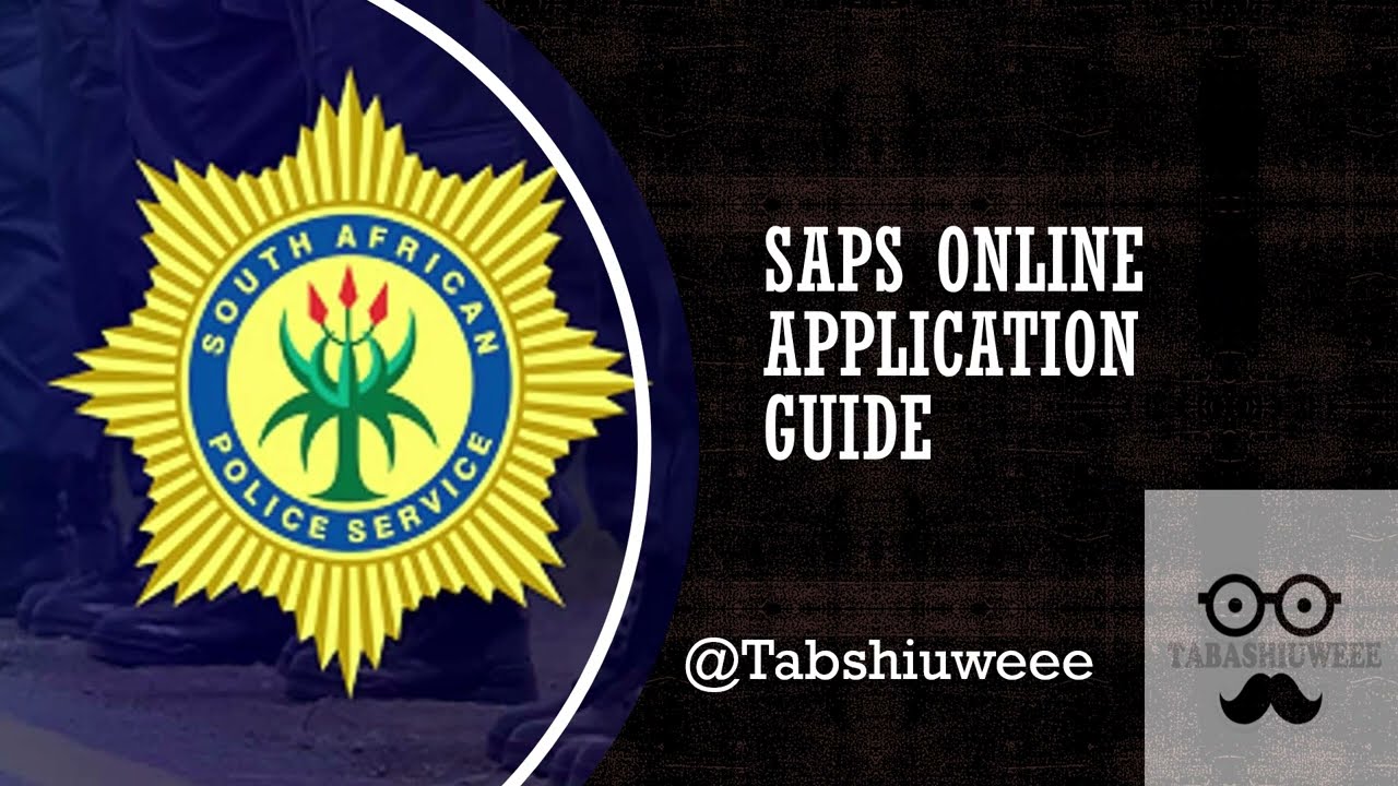 SAPS Online Application Guide