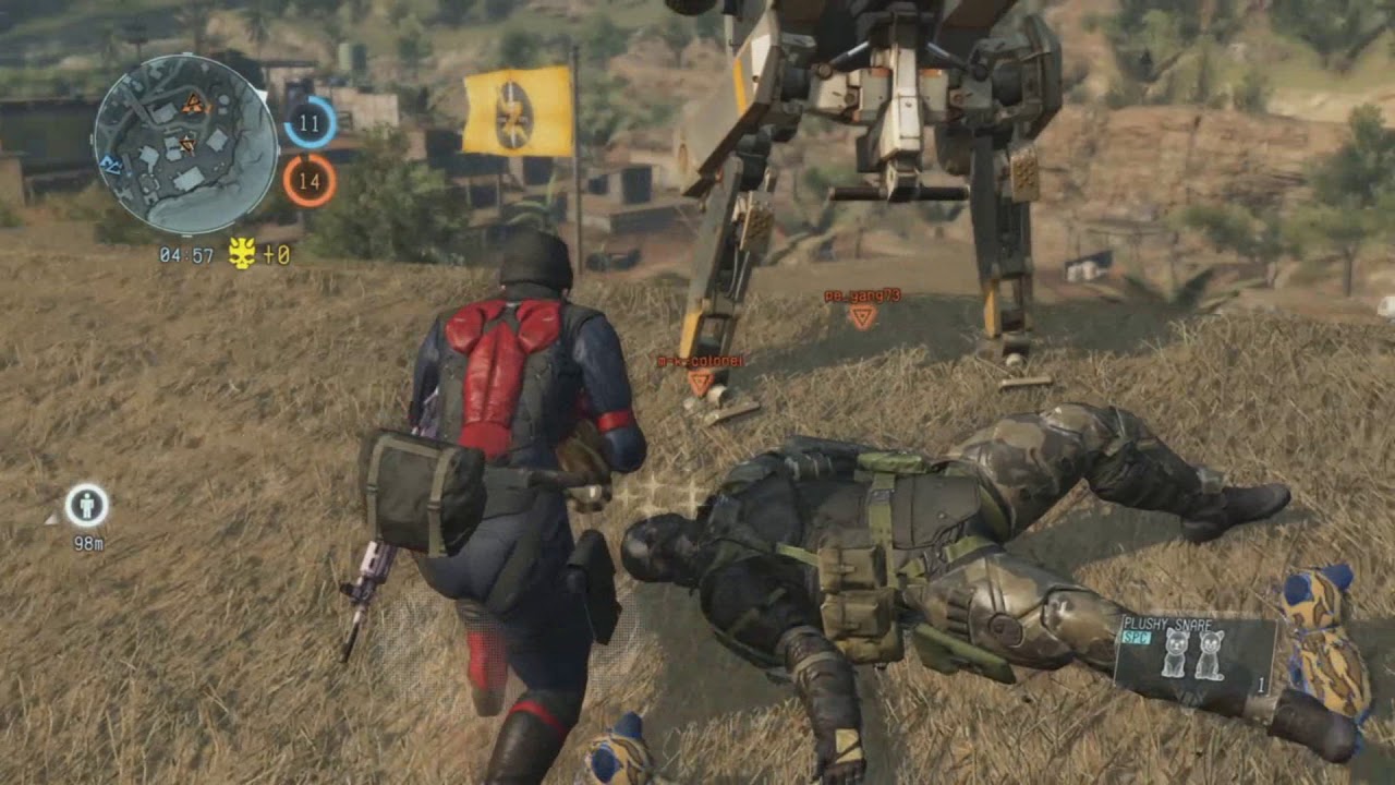 MGO 3 - Explosions and Lions
