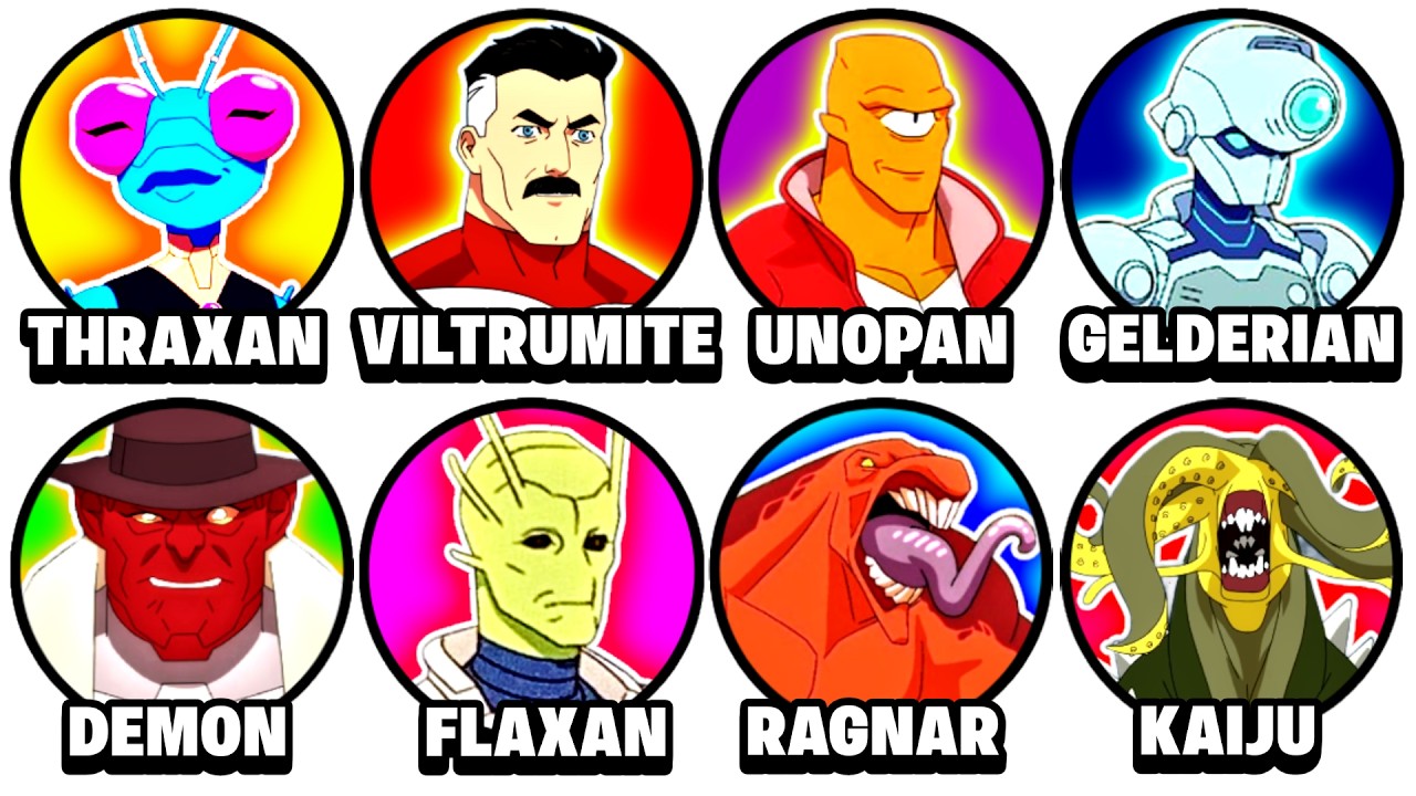 Every Major Race In Invincible