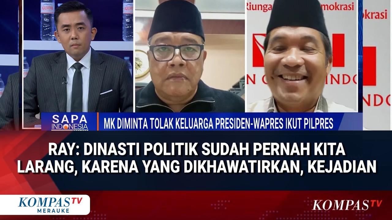 Ray Rangkuti dan Politisi PSI Soal MK Diminta Tolak Keluarga Presiden Wapres Ikut Pilpres