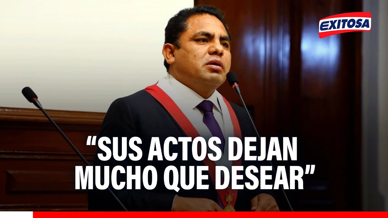🔴🔵 “SUS ACTOS DEJAN MUCHO QUE DESEAR”