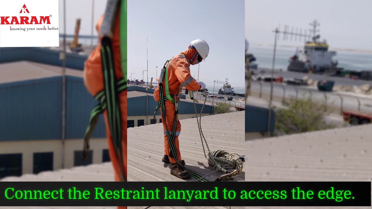 Over The Roof Lifelife System - Safety Anchorage lines