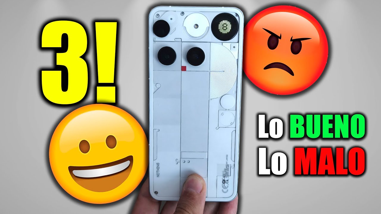 Nothing Phone 3 | Lo MALO y lo BUENO en 30 Días