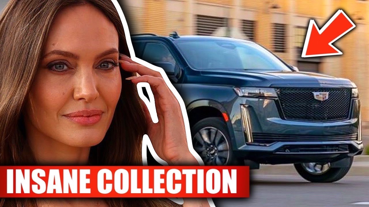 Inside Angelina Jolie's INSANE Car Collection: From SUVS to Sports Cars!
