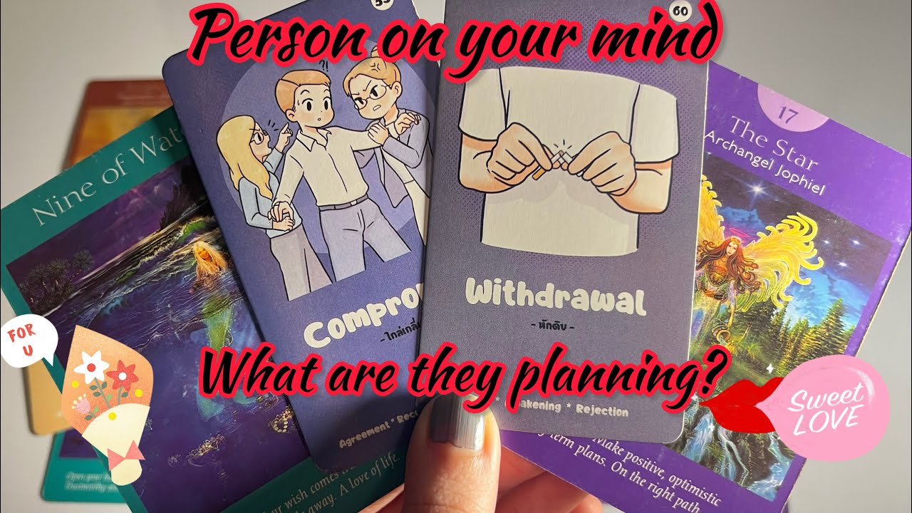 Person on your mind: What are they planning?❤️ Hindi tarot card reading | Love tarot
