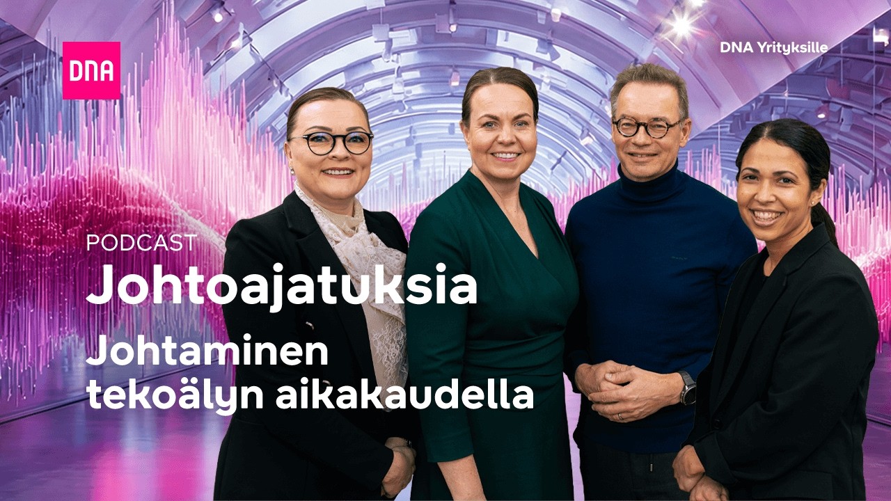Johtoajatuksia-podcast: Johtaminen tekoälyn aikakaudella