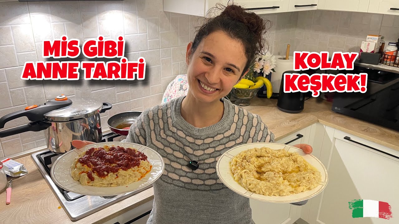 Gurbette Memleket Sofrası 🇹🇷 | İtalya’da Keşkek