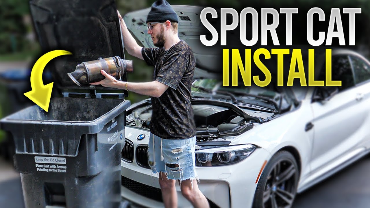 Установка Wagner Tuning Sport cat на BMW M2 F87 | Даунпайп с лучшим звучанием!!