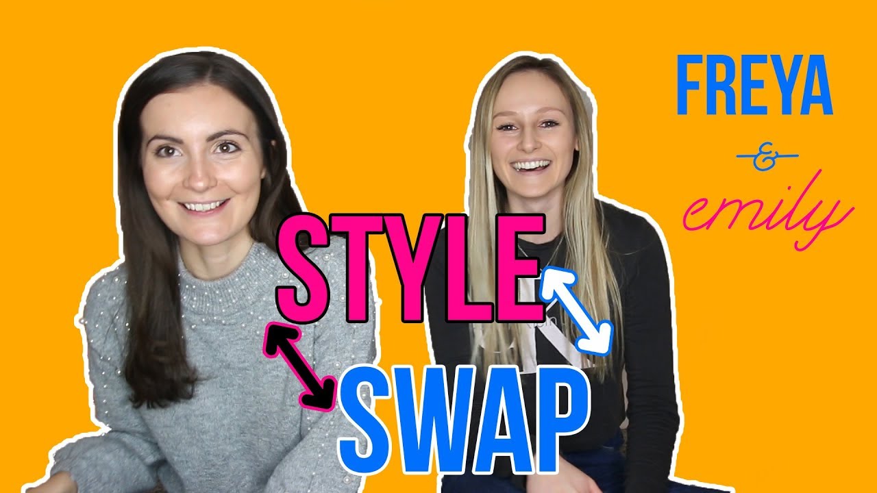 STYLE SWAP CHALLENGE feat. EMILY! // BUYING EACHOTHER'S OUTFITS! // Freya Nightingale