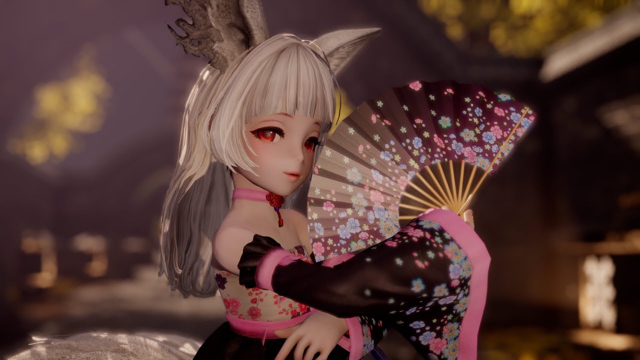 [MMD] TERA elin(hanbok) 테라 엘린 - 響喜乱舞(Kyouki Ranbu) (4K)