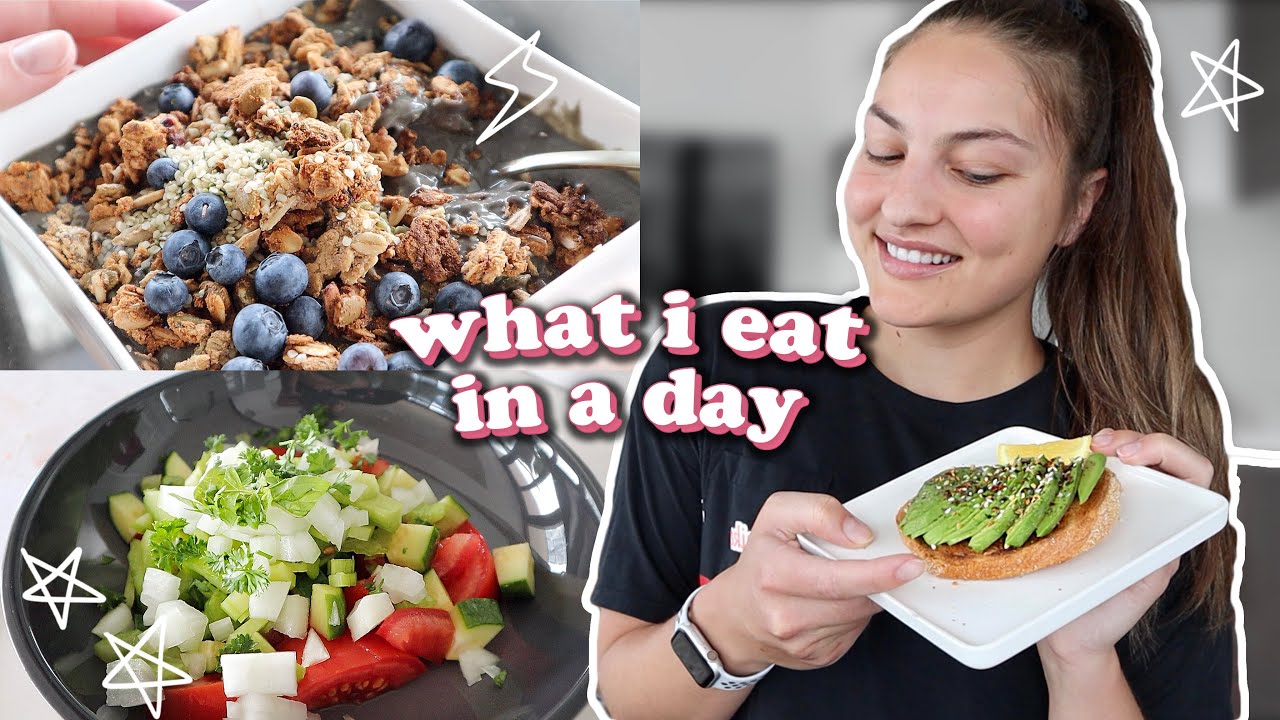 what i eat in a day: VEGAN 🌱 2020