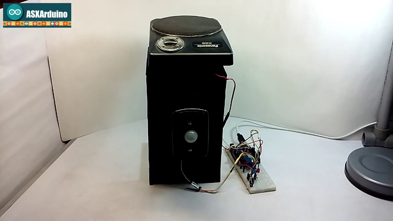 PIR Speaker Led    -  Alarma con sensor de movimiento