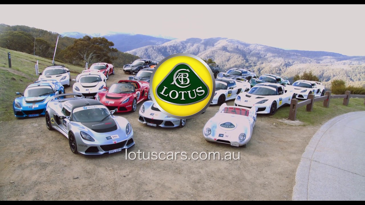 Lotus sports cars at Targa High Country - Day 1