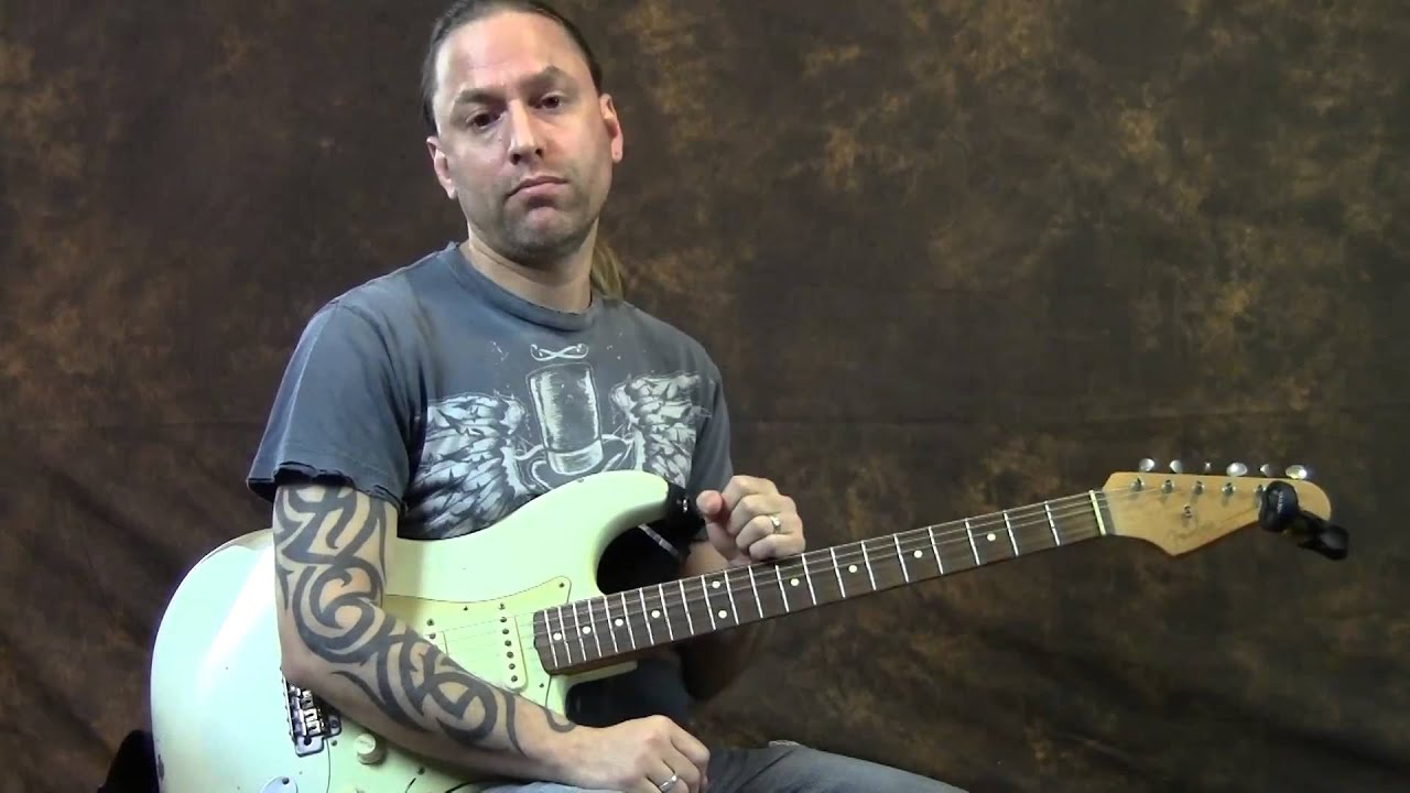 Steve Stine Guitar Lesson - Learn to Improvise Guitar Solos for Guitar Part 2