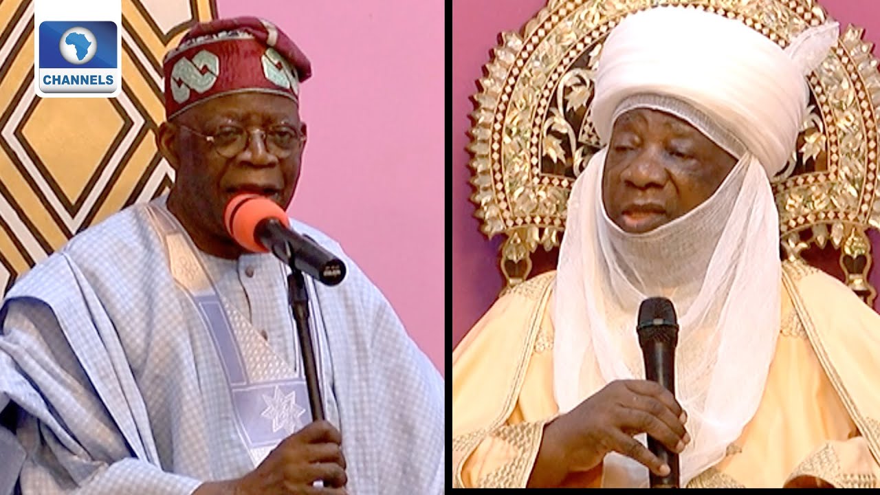 ‘You Are Right To Ask To Be President’, Emir Of Ilorin Tells Tinubu
