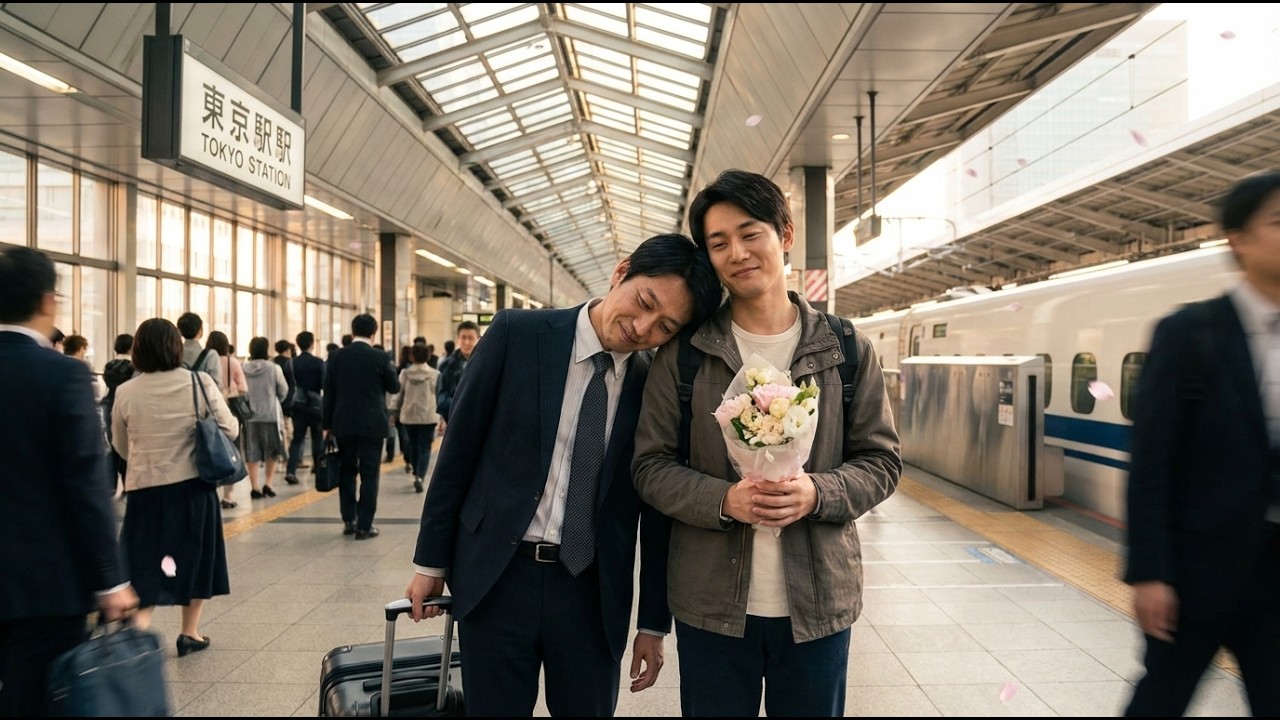 出張帰りの駅で迎えてくれた彼 ― それだけで十分だった