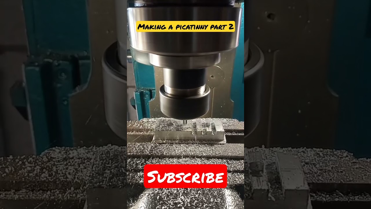 Making a picatinny rail,part 2 