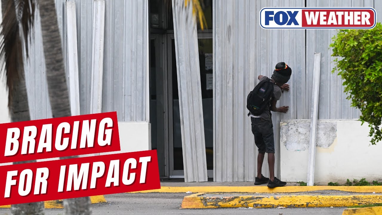 Jamaica Residents Hunker Down Ahead Of Catastrophic Hurricane Melissa