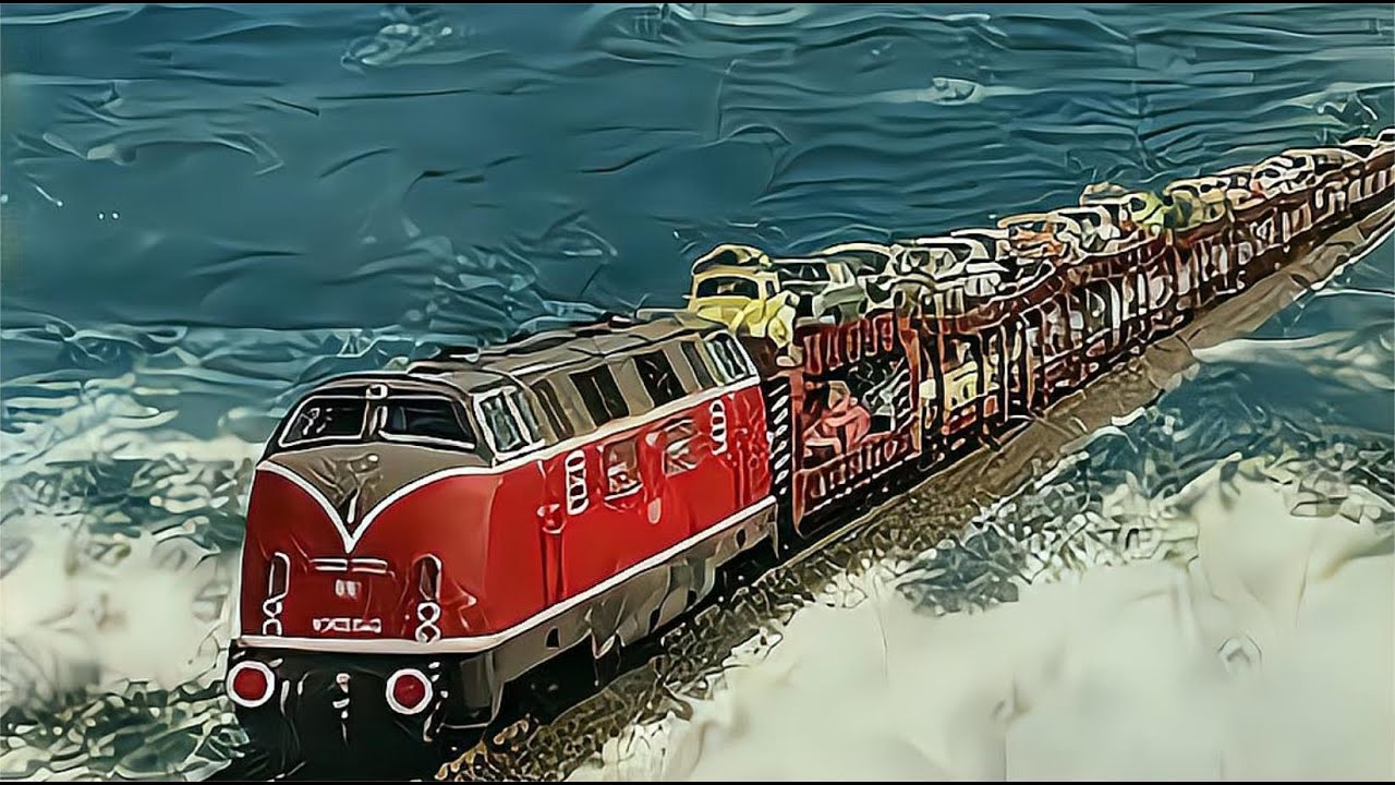 中国独特&ldquo;海上火车&rdquo;从广州到海南，是怎么渡海的？看完涨知识了【沟子的故事】