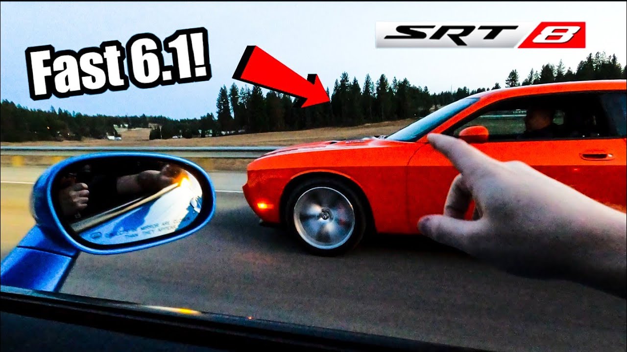 CHALLENGER SRT8 6.1 VS CHALLENGER SRT 6.4! (A MUST WATCH RACE!!!)