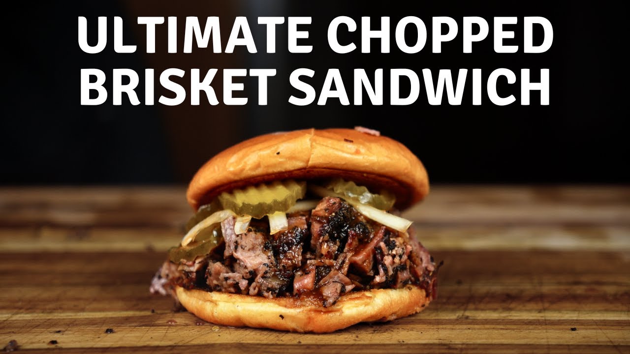 Crafting the Ultimate Chopped Brisket Sandwich With NO WASTE!