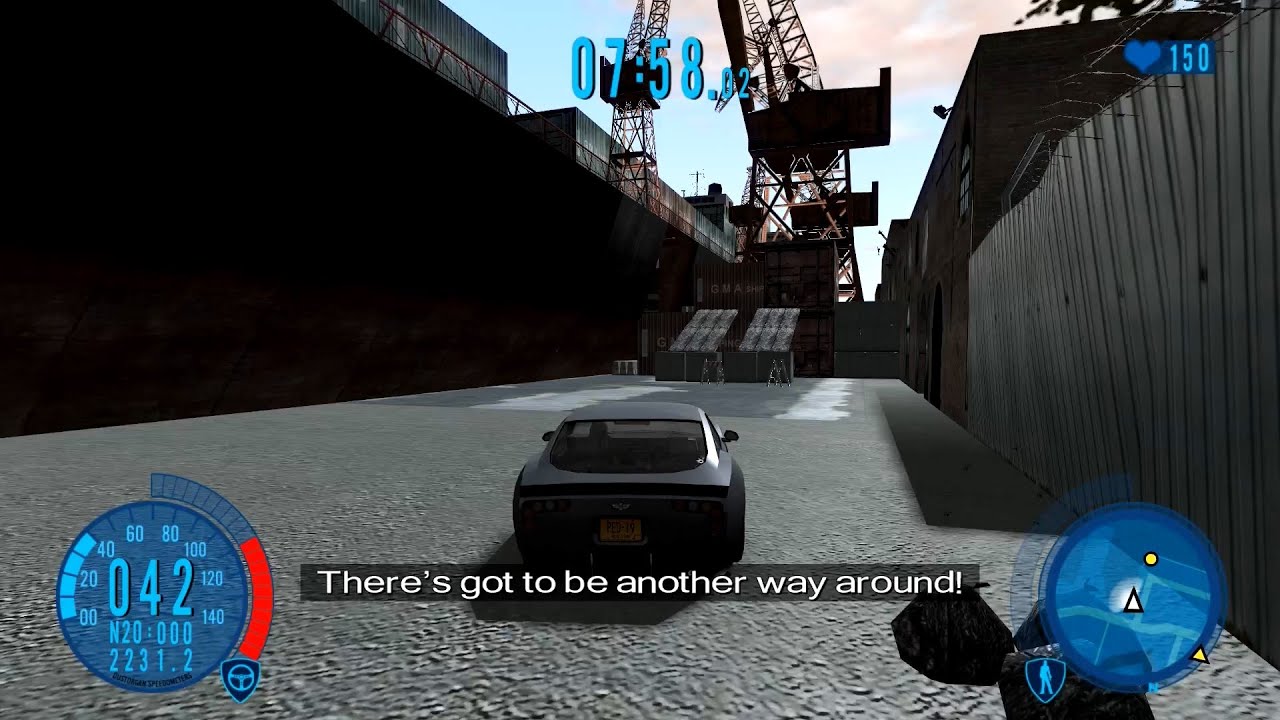 Driver Parallel Lines - Ray's comments from the mission Gate crasher