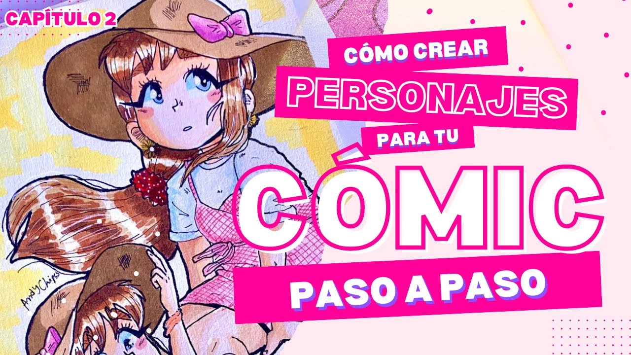 Cómo CREAR PERSONAJES para tu CÓMIC PASO A PASO