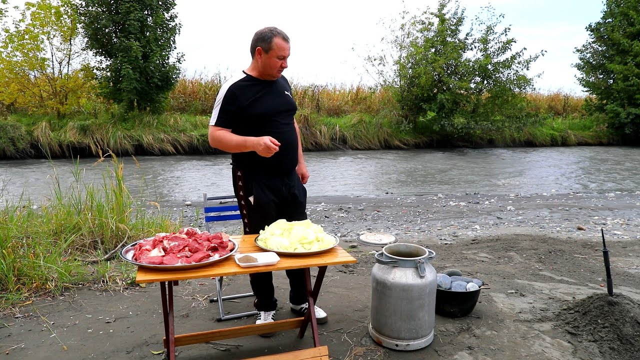 МЯСО на КАМНЯХ. ЛЮБИМОЕ БЛЮДО ЧИНГИСХАНА ПО-НОВОМУ.