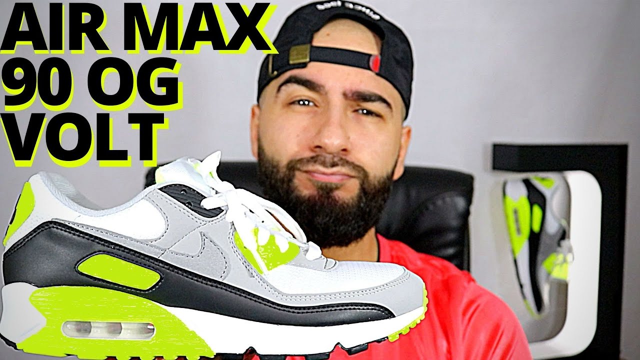 Nike AIR MAX 90 OG 'VOLT' 30TH ANNIVERSARY Review