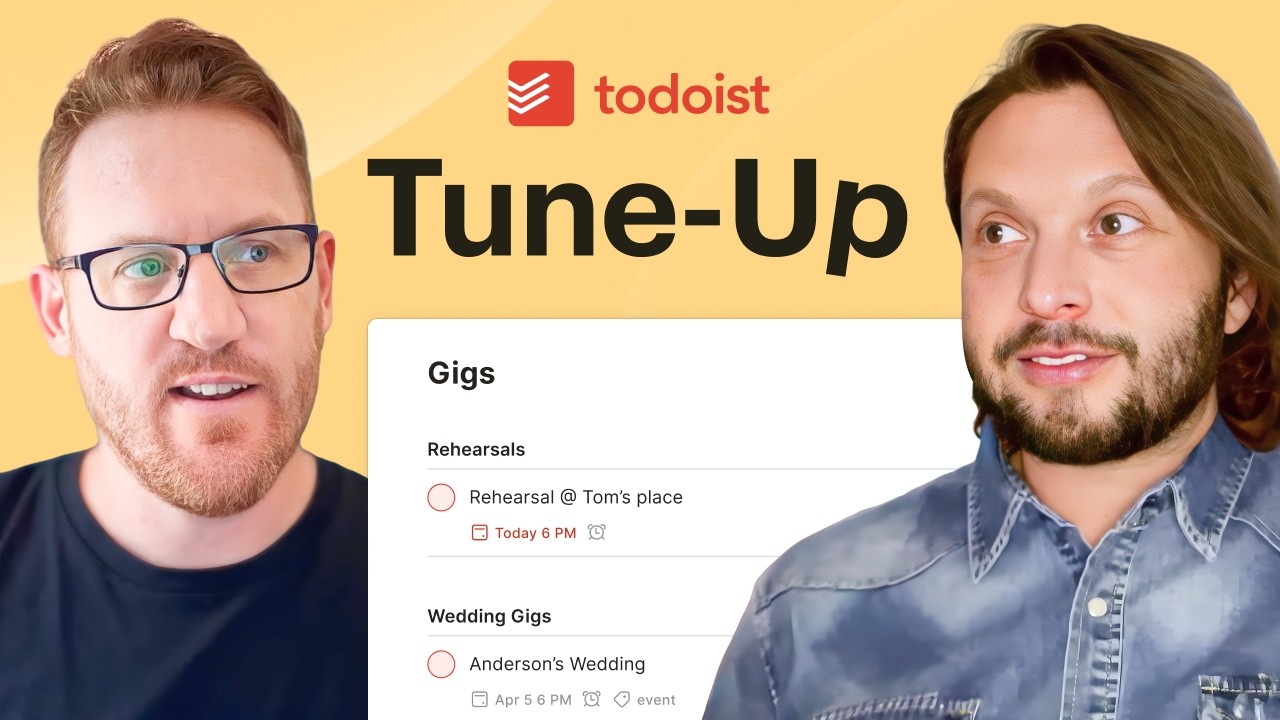 How to Organize a Rock Band using Todoist (Musician's Survival Guide)