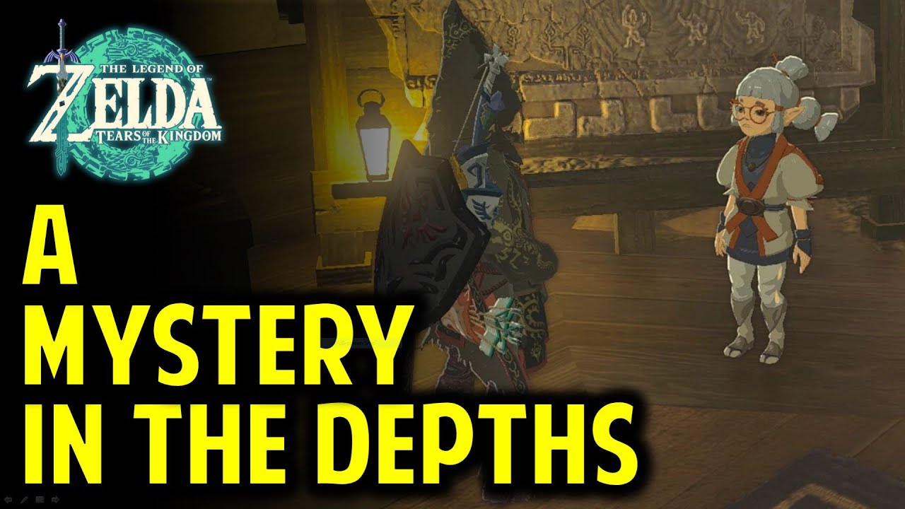 A Mystery in the Depths Quest Walkthrough - How to Unlock Autobuild | Zelda Tears of the Kingdom
