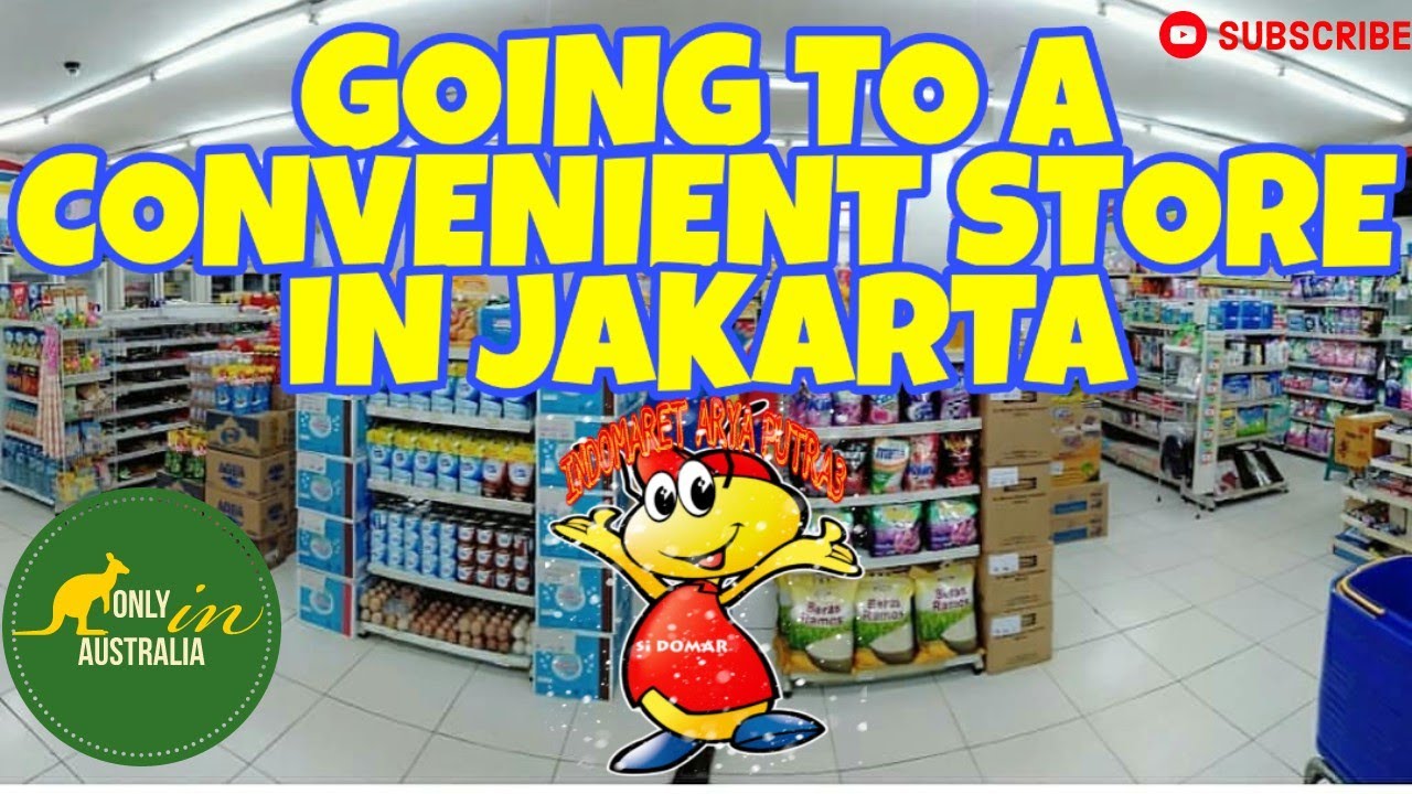 INDONESIAN CONVENIENT STORE | INDOMARET | GROCERY SHOPPING | ONLY IN AUSTRALIA GOES TO INDONESIA
