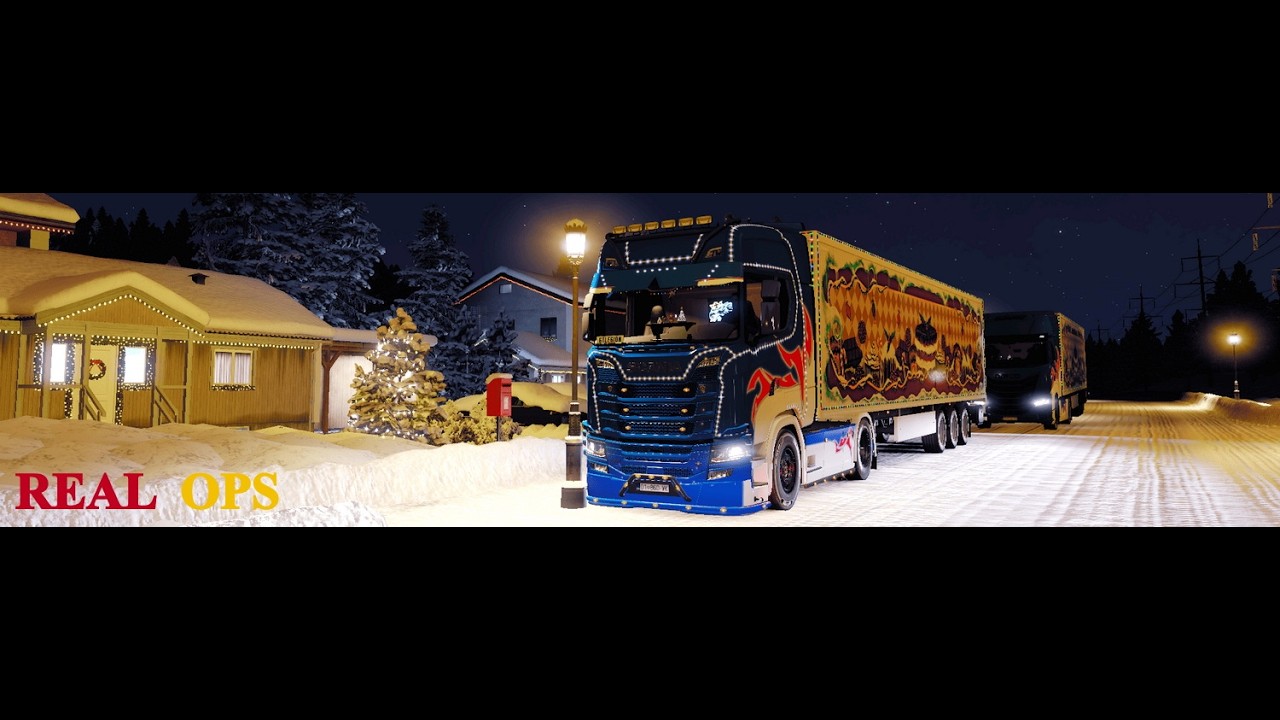 ❄️ WINTER CONVOY VTC GTLEGION - FEBRUARY 🚛❄️ Euro truck Simulator 2