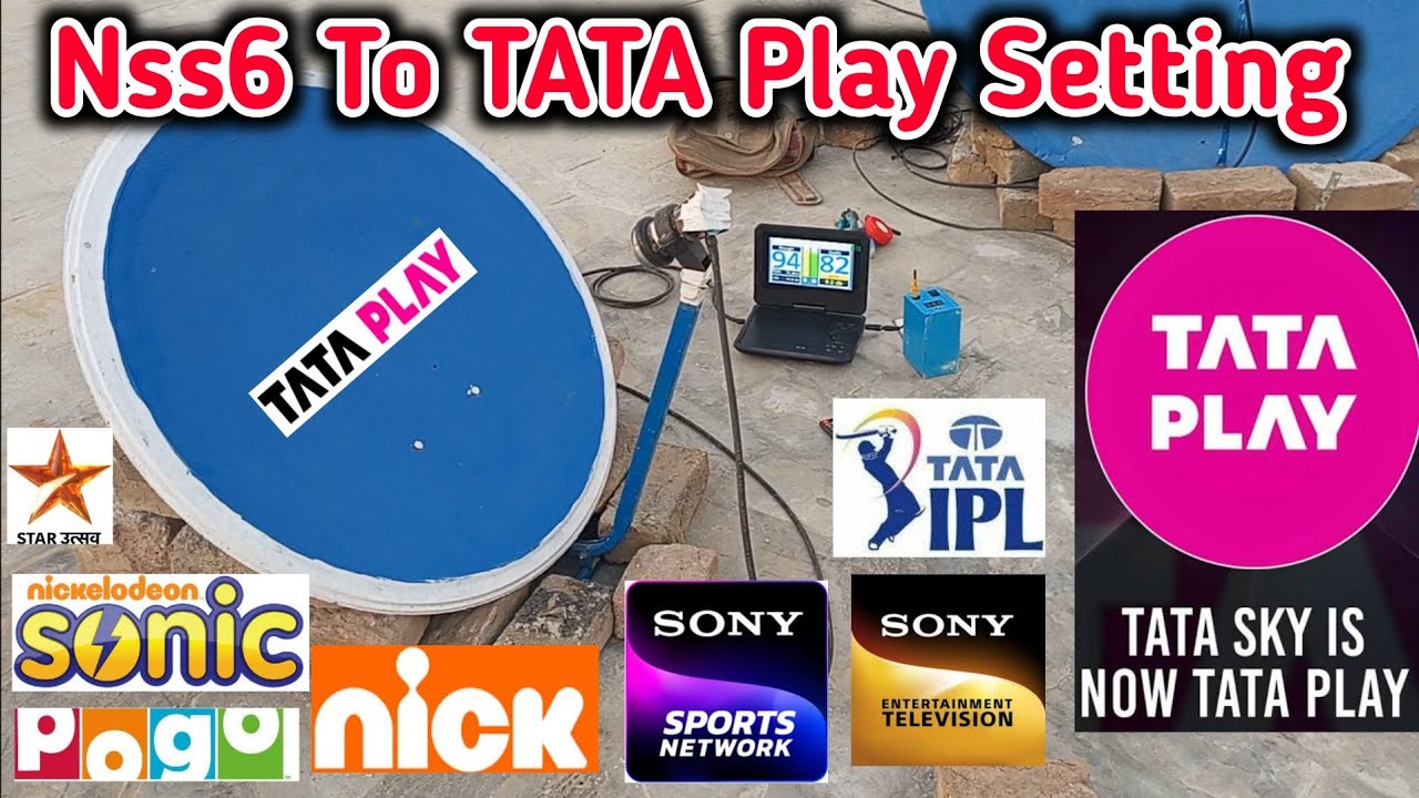 How To Set Tata Play On 2fit Dish | Nss6 95e To Move Tata Sky 83e Setting | @83e Working On NaShare