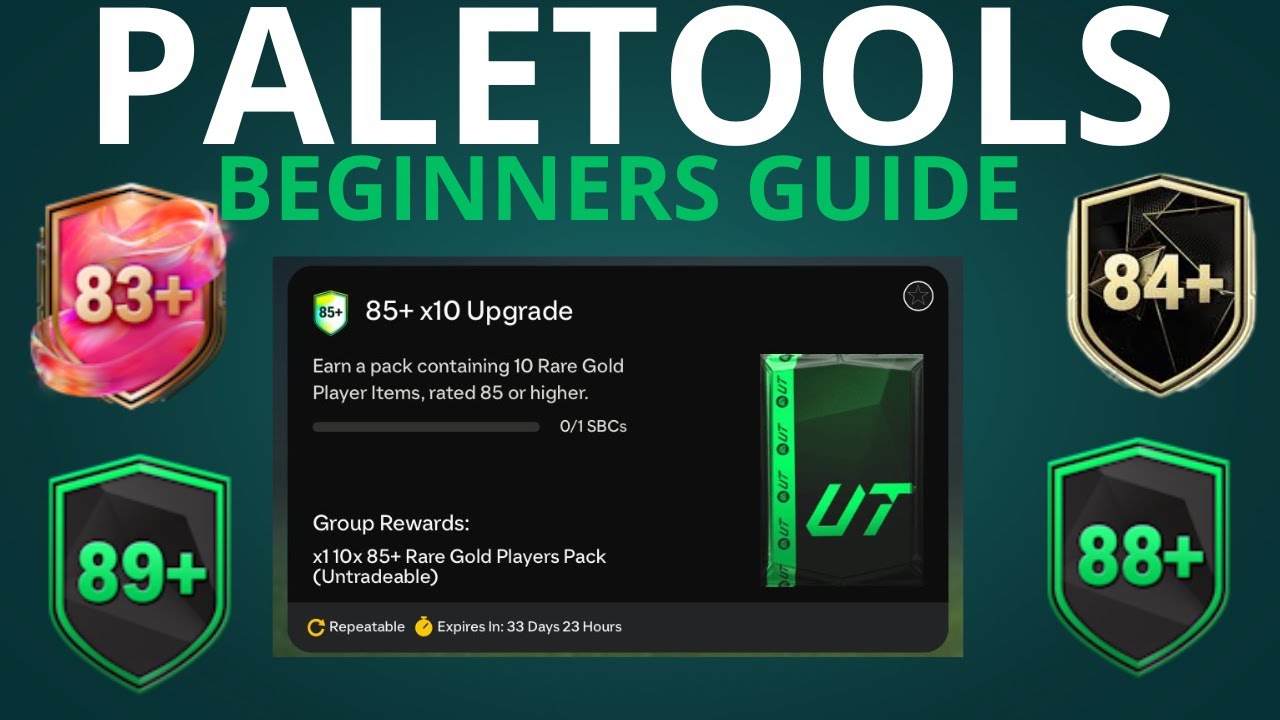 How To Use Paletools in EA FC 25 ✅ | SBC Templates & Starter Guide