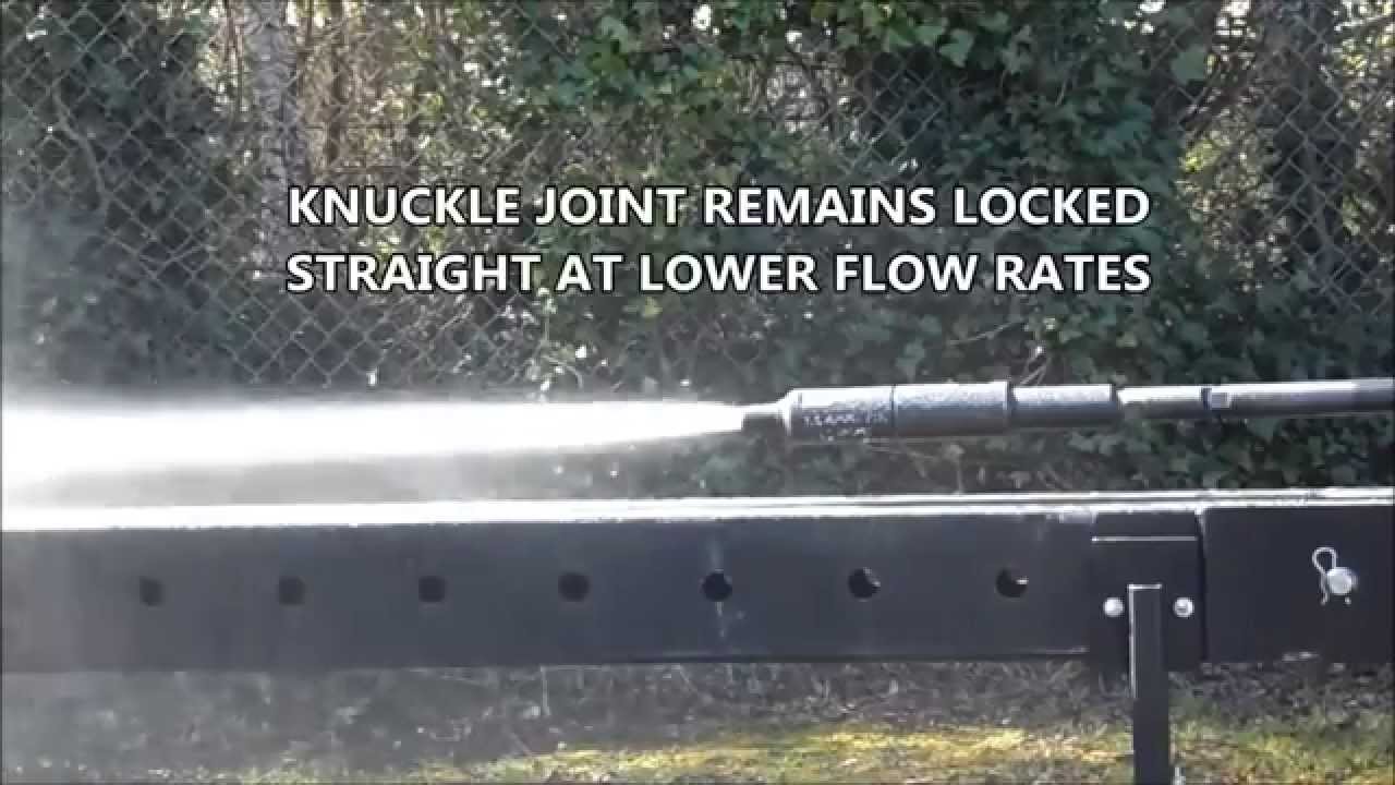 Hydraulic Knuckle Joint Yard Test