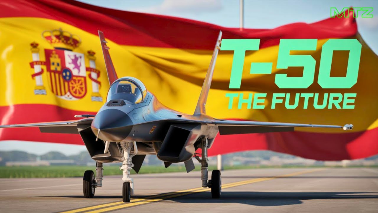 ESPAÑA REVELA EL NUEVO T-50 2026 ¿Más poderoso que el Eurofighter?